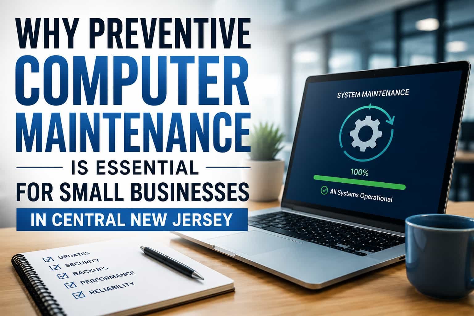 small business computer maintenance Central New Jersey